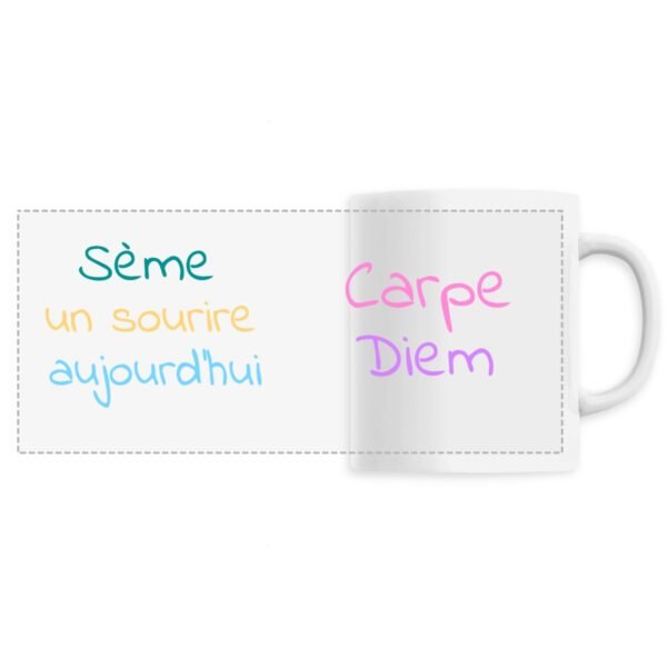 Mug céramique - Panoramique - Carpe Diem
