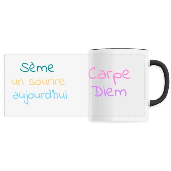 Mug céramique - Panoramique - Carpe Diem
