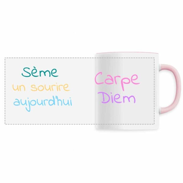 Mug céramique - Panoramique - Carpe Diem