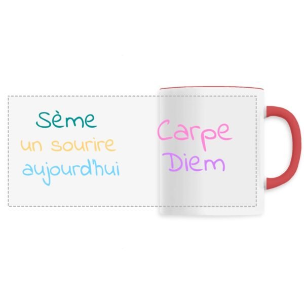 Mug céramique - Panoramique - Carpe Diem