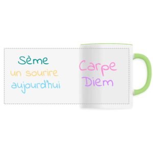 Mug céramique - Panoramique - Carpe Diem