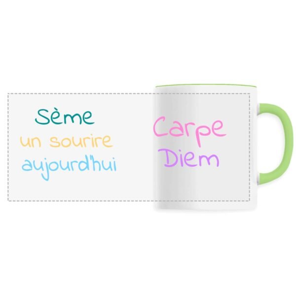 Mug céramique - Panoramique - Carpe Diem