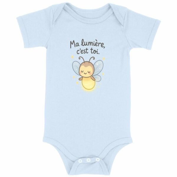 Body bébé Luciole - Ma lumière c'est toi