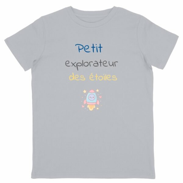 T-shirt Enfant Léger- Fusée Étoilée