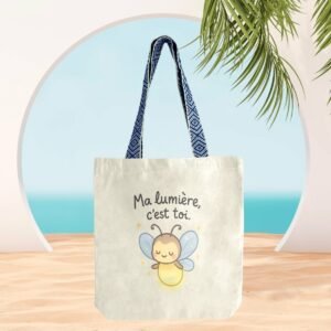 Totebag ethnique - Ma lumière, c'est toi