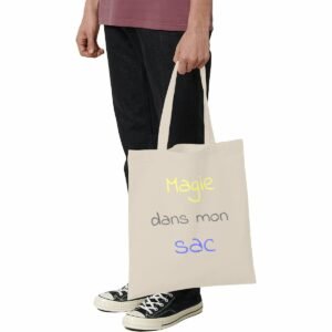 Totebag léger - Magie dans mon sac