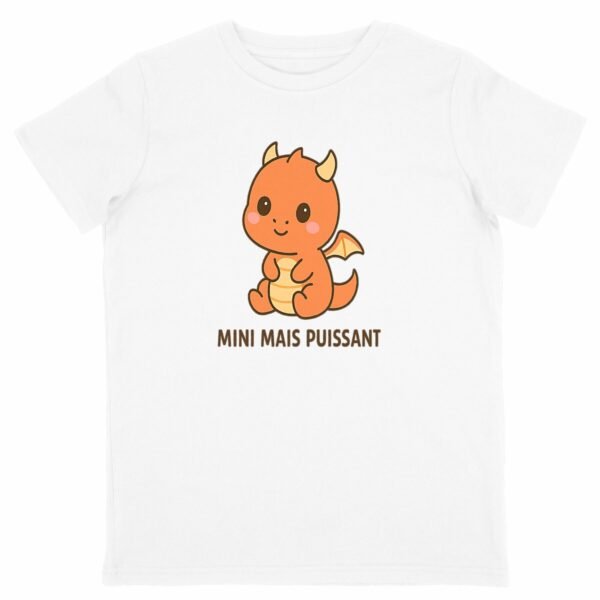 T-shirt Enfant Léger Dragon Mini mais puissant
