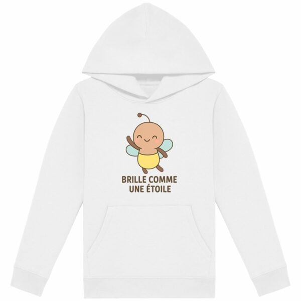 Sweat à capuche Léger Enfant - Brille comme une étoile