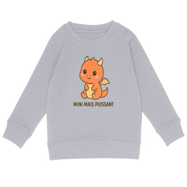 Sweat-shirt Léger Enfant : Dragon - Mini mais puissant