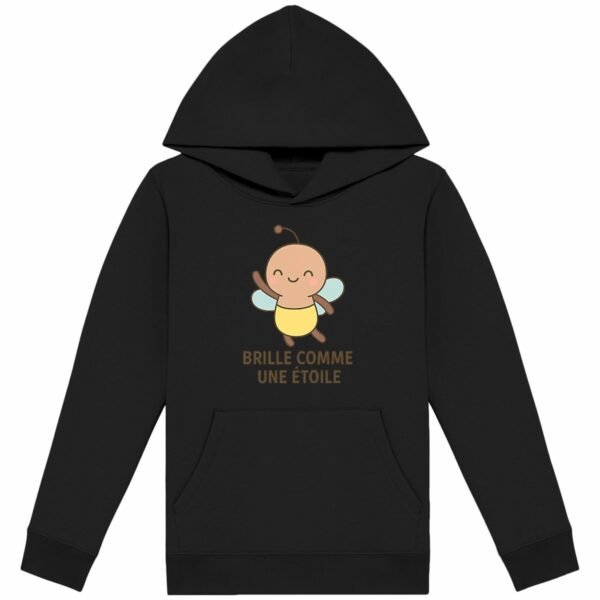 Sweat à capuche Léger Enfant - Brille comme une étoile