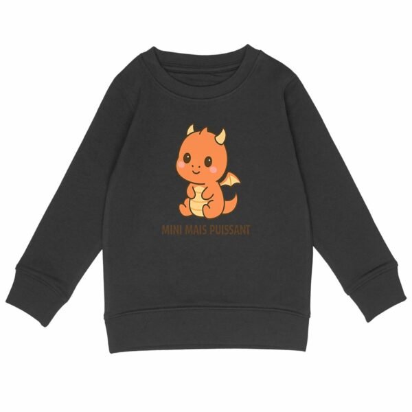 Sweat-shirt Léger Enfant : Dragon - Mini mais puissant
