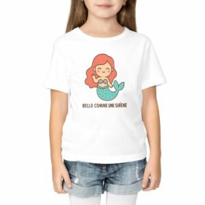 T-shirt Enfant Léger - Belle comme une sirène