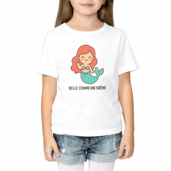 T-shirt Enfant Léger - Belle comme une sirène