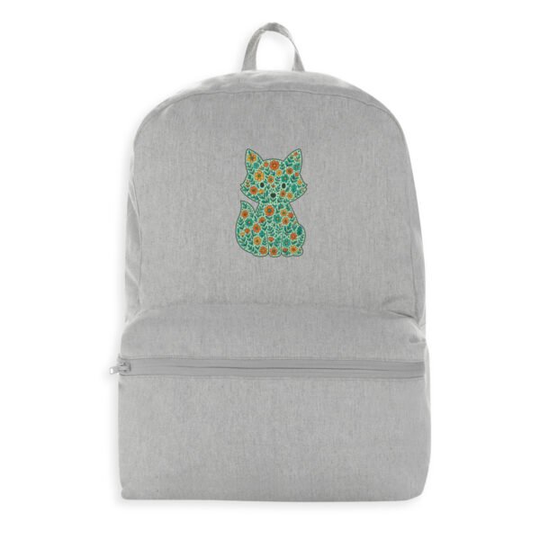 Sac à dos 100 % recyclé Renard Floral