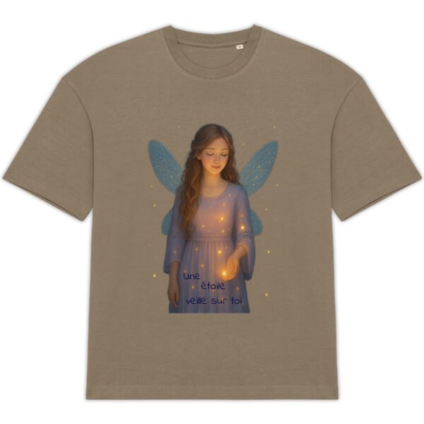 T-shirt Unisexe Oversized - Luciole et Fée