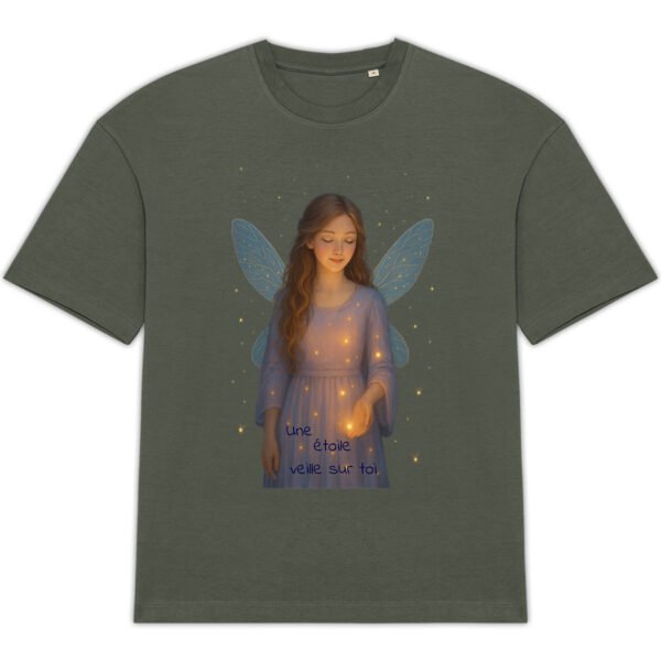 T-shirt Unisexe Oversized - Luciole et Fée