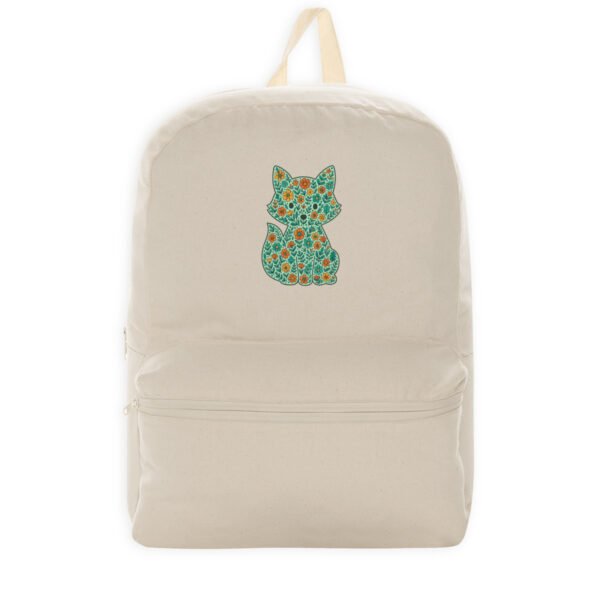 Sac à dos 100 % recyclé Renard Floral