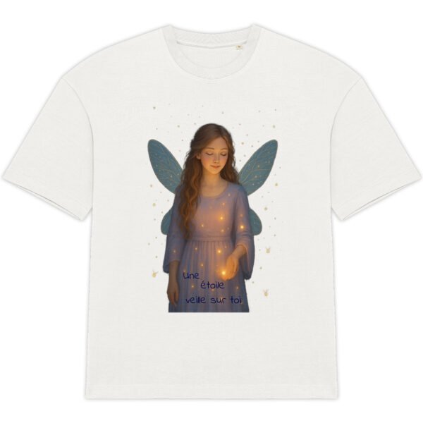 T-shirt Unisexe Oversized - Luciole et Fée