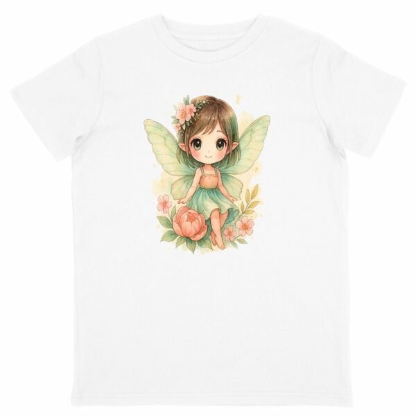 T-shirt Enfant Léger - Fée du Printemps Aquarelle
