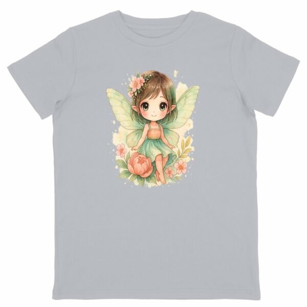 T-shirt Enfant Léger - Fée du Printemps Aquarelle