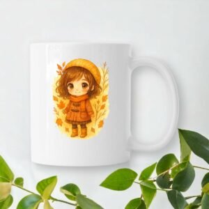 Mug céramique - Fée de l'automne