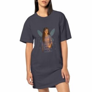 Robe T-shirt Vintage Femme - Une étoile vers sur toi