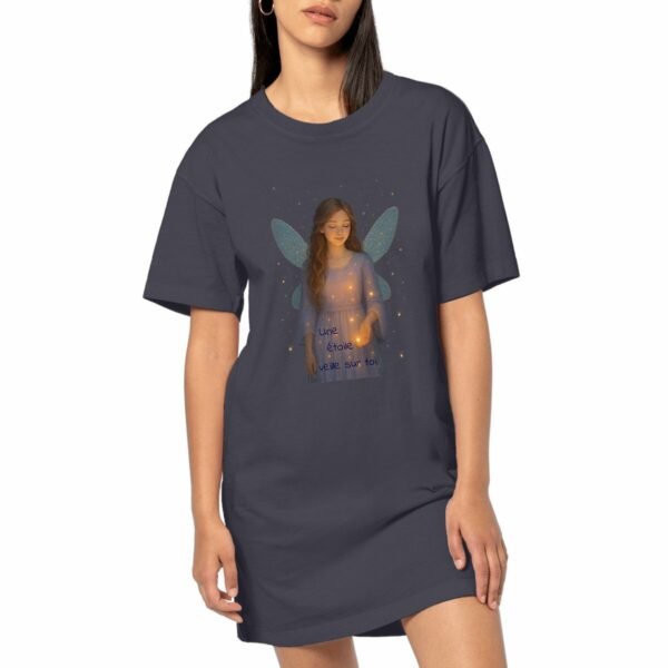 Robe T-shirt Vintage Femme - Une étoile vers sur toi