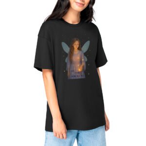 T-shirt Unisexe Oversized - Luciole et Fée